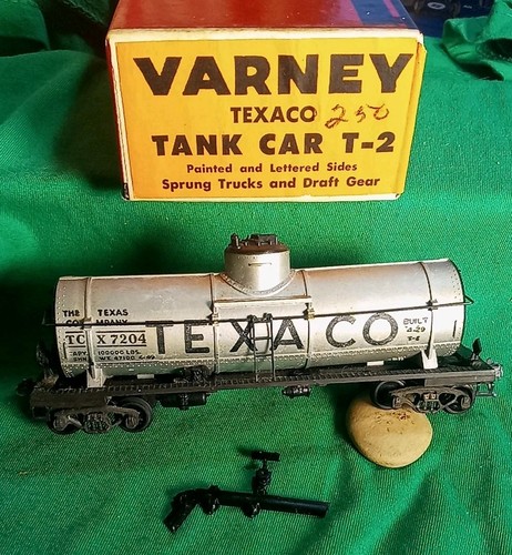 Texaco tank car - tank, silver