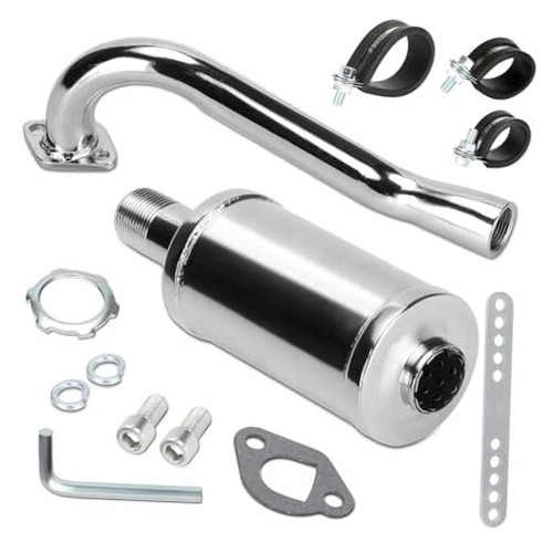 Tubo scarico 212cc con - di,
