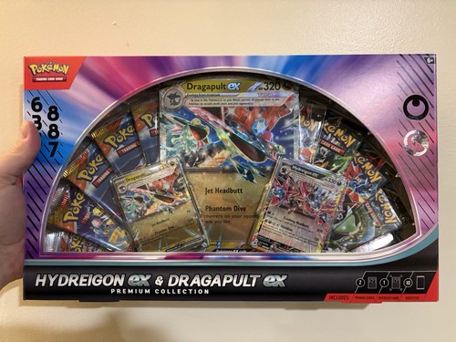Box pokémon tcg hydreigon - box,