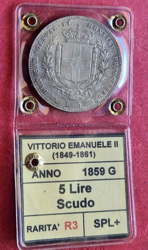 Lire 1859 genova - lire,