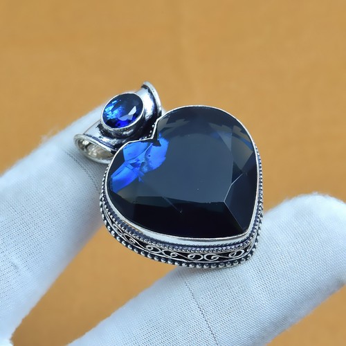 Ciondolo cuore tanzanite