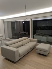 Divano letto matrimoniale & Pouf