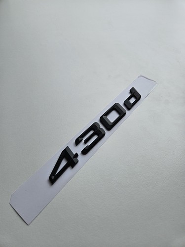 430d emblema nero opaco
