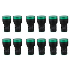 12 Pc AC220V Green LED