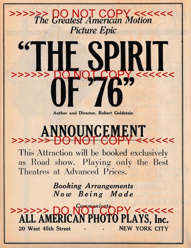 1917 silent film spirit 76 - film, of