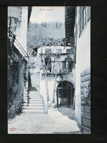Cartolina trento arco - trento,