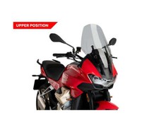 Cupolino PUIG 21484H TOURING MOTO GUZZI V100 MANDELLO 2022 > 2024 FUME CHIARO