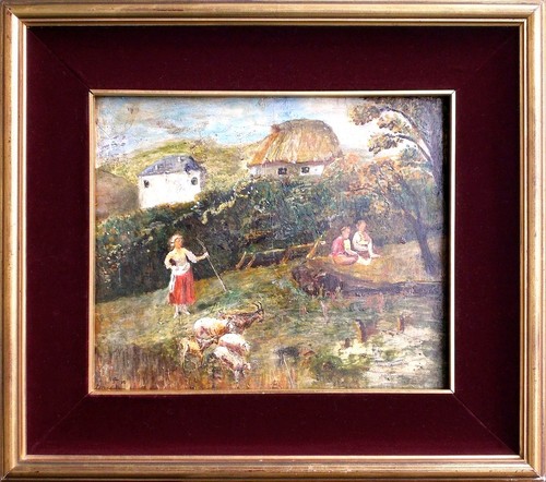 Scena genere pastorale - scena, –
