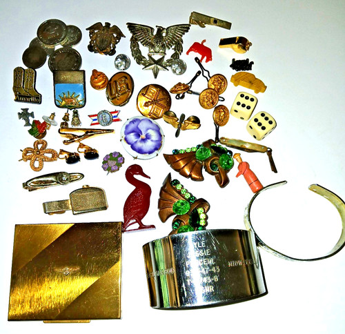 Vintage junk drawer - drawer, includes