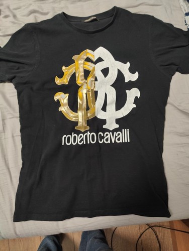 Shirt roberto cavalli logo - t-shirt,