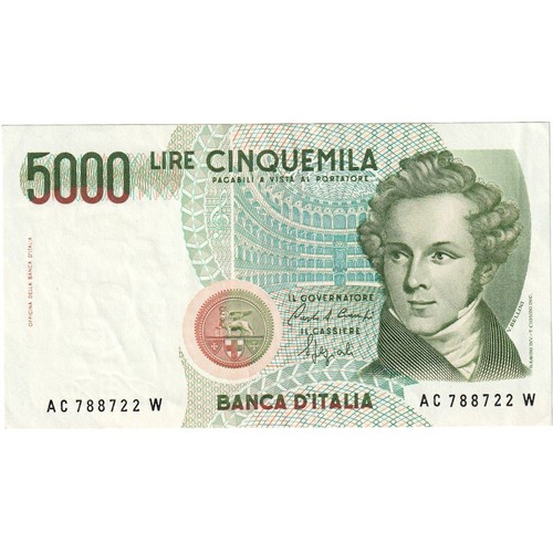 1243396 italy 5000 lire - italy,,