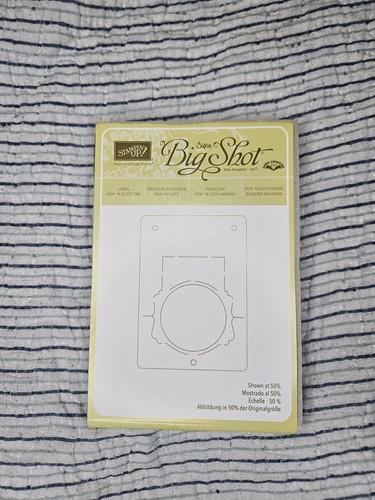Sizzix big cuts label pop - "label, n