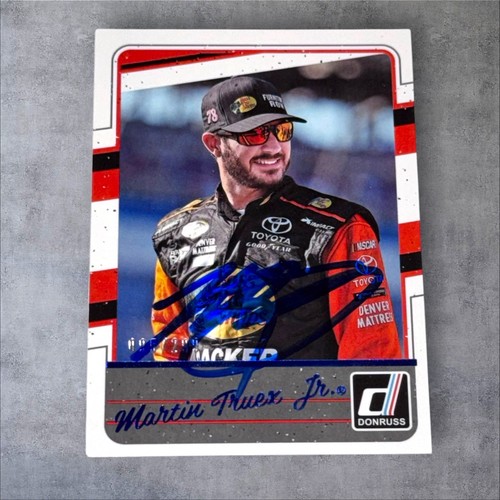 Carta martin truex autografata - carta,