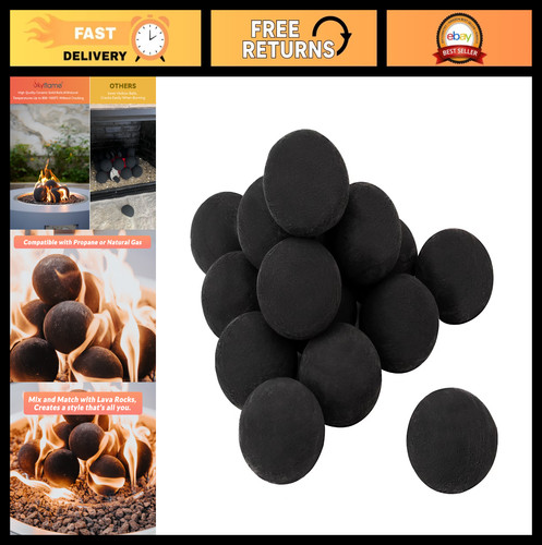 Palline fuoco ceramica - palline, in