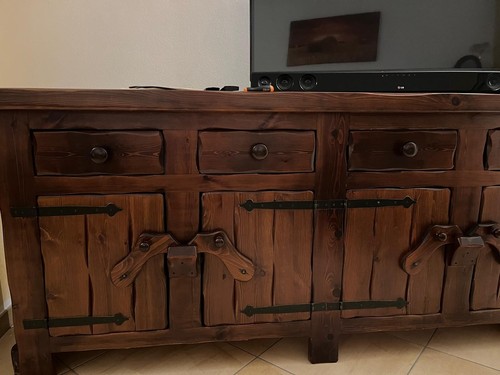 Buffet legno stile anni 4 - buffet,