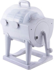 Lavatrice Portatile Manuale Turbo Lavatrice Centrifuga, Rondella a Manovella Non