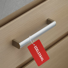 Maniglie per mobili ACCIAIO INOX OVALI maniglie da cucina maniglie MANIGLIA maniglie ad asta maniglie per armadi