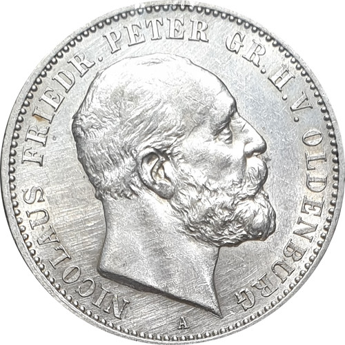 Oldenburg germania 1891 - oldenburg, unc