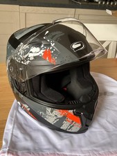 Full face motorcycle helmet