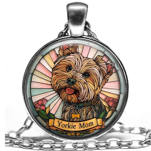 Collana regalo mamma yorkie - collana,