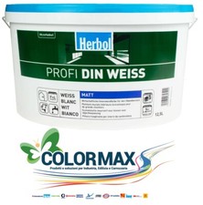 SIKKENS HERBOL PROFI DIN WEISS LT.12,5 BIANCO TRASPIRANTE DA INTERNO