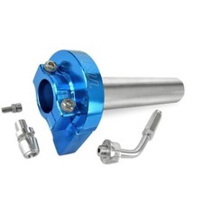 323300 GRUPPO GAS RAPIDO CNC ALLUMINIO BLU ANODIZZATO MBK BOOSTER NAKED 50 2003-