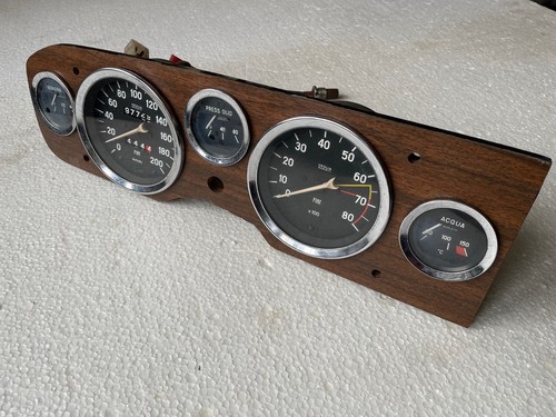 Fiat 124 spider cruscotto - fiat,