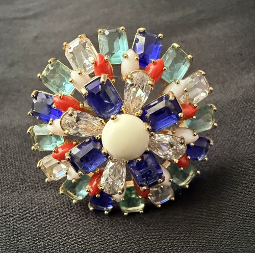 Anello dichiarazione floreale