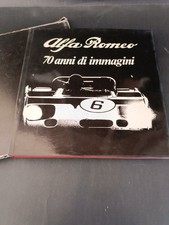 Libro Alfa Romeo: 70 anni di immagini, edizione illustrata, auto storiche.