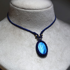 Talismano Aurora Blu ~ Collana