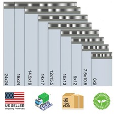 Buste per spedizioni postali in polietilene - 6x9 7,5x10,5 9x12 10x13 12x15,5 14x17 19x24 24x24