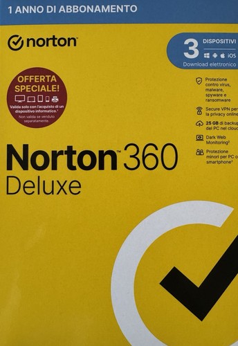 Norton 360 deluxe antivirus - antivirus,