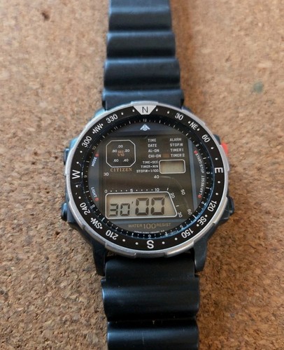 Orologio digitale citizen - orologio, wind