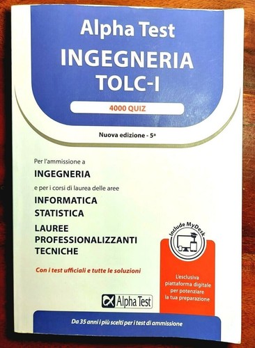 Alpha test ingegneria tolc - alpha,