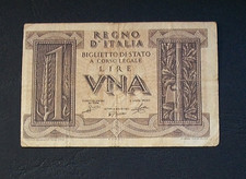 1 lira IMPERO  Regno 1939