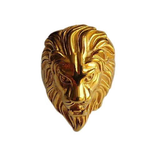Anello testa leone uomo - di,