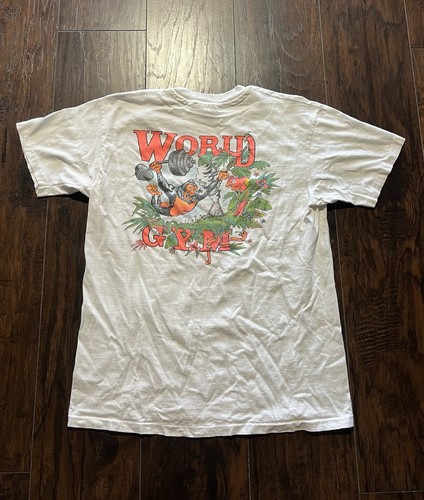 Shirt vintage world - t-shirt, gym