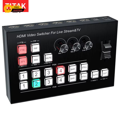 Hdmi video mixer switcher - hdmi, live