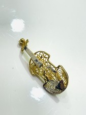 925 Silver Filigree Brooch