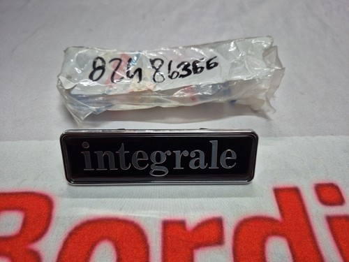 Lancia dedra integrale stemma - integrale,