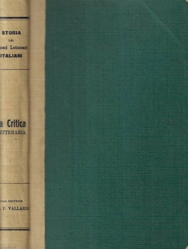 Critica letteraria - la,