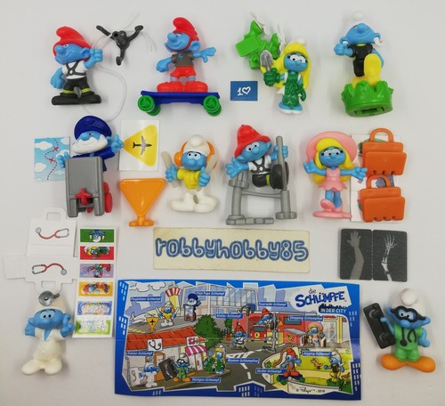 Serie completa puffi - i, in