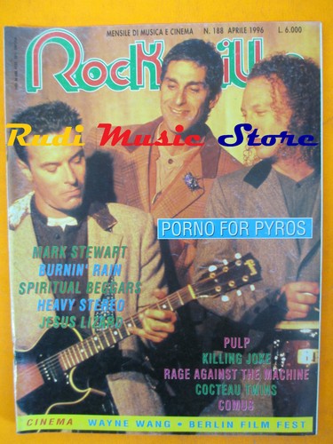 Rivista rockerilla 188 1996 - rockerilla, 188/1996