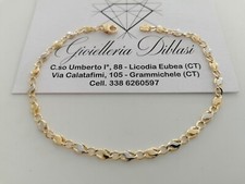 BRACCIALE ORO 18 Kt 750% Uomo
