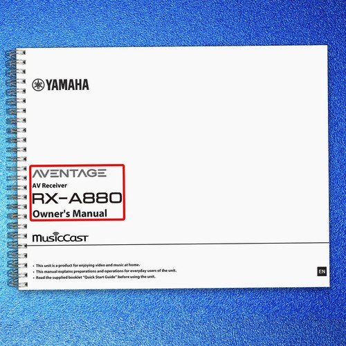 Yamaha aventage a880 - aventage, rx-a880