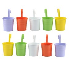  10 Pcs Portavasi Balcone Fioriere Da Appendere Vaso Di Giardino Pensile Per