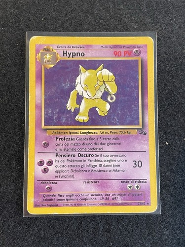Hypno pokemon fossil - -,
