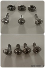 KIT VITI BRUGOLA CARENA ANTERIORE + KIT VITI BRUGOLA SOTTO PEDANA X BOOSTER MBK