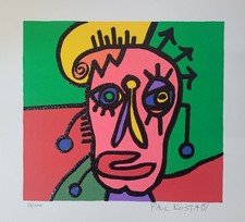 Paul Kostabi Serigrafia