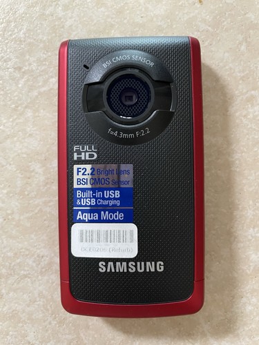 Videocamera tascabile samsung - videocamera,